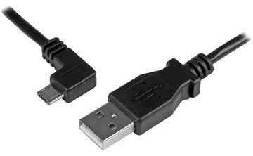 StarTech.com Micro USB Lade/Sync-Kabel - St/St - Micro USB linksgewinkelt - 1m - USB auf Micro USB Ladekabel von LumaTech