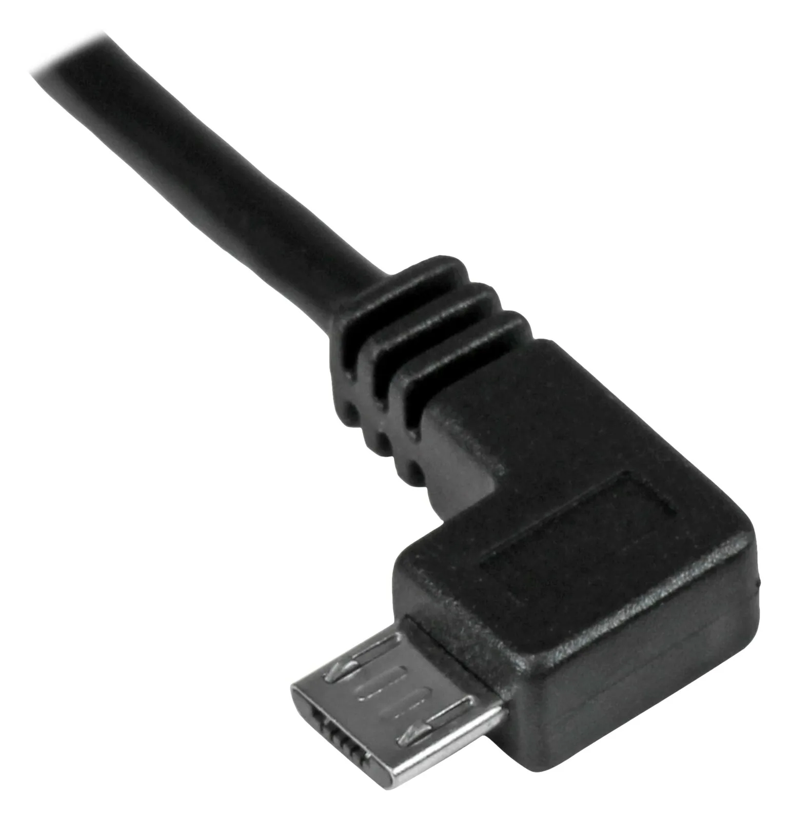 StarTech.com Micro USB Lade/Sync-Kabel - St/St - Micro USB linksgewinkelt - 1m - USB auf Micro USB Ladekabel, Ansicht 3