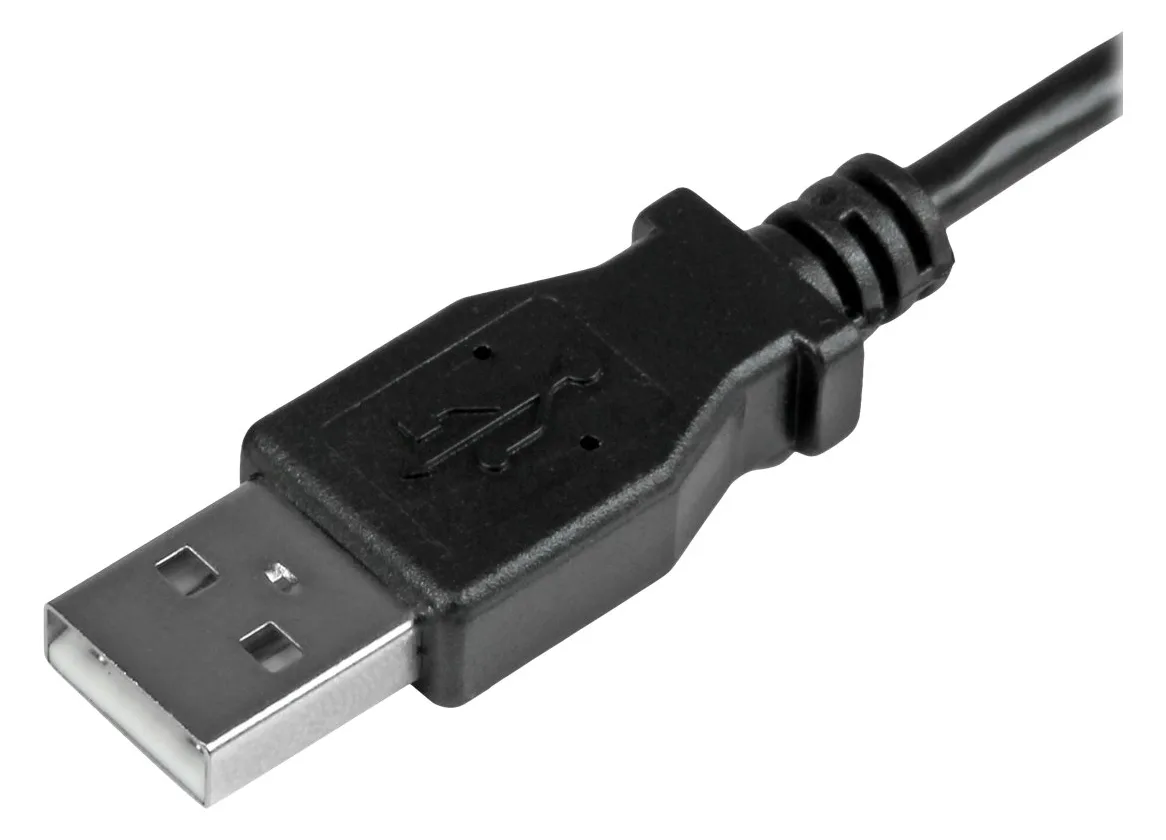 StarTech.com Micro USB Lade/Sync-Kabel - St/St - Micro USB linksgewinkelt - 1m - USB auf Micro USB Ladekabel, Ansicht 4