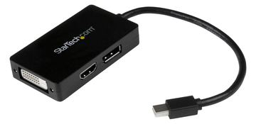 StarTech.com Mini DisplayPort auf DisplayPort/ DVI/ HDMI Adapter mit bis zu 2560x1600 / mini DP Stecker/ DVI-D von LumaTech