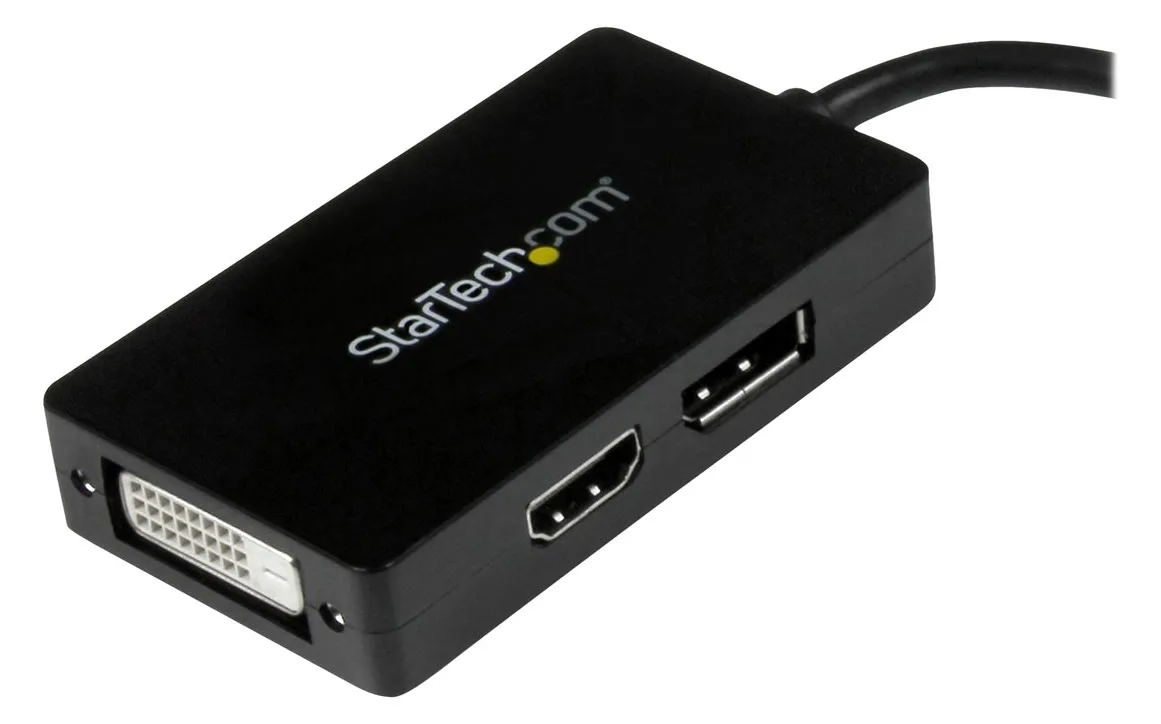 StarTech.com Mini DisplayPort auf DisplayPort/ DVI/ HDMI Adapter mit bis zu 2560x1600 / mini DP Stecker/ DVI-D, Ansicht 4