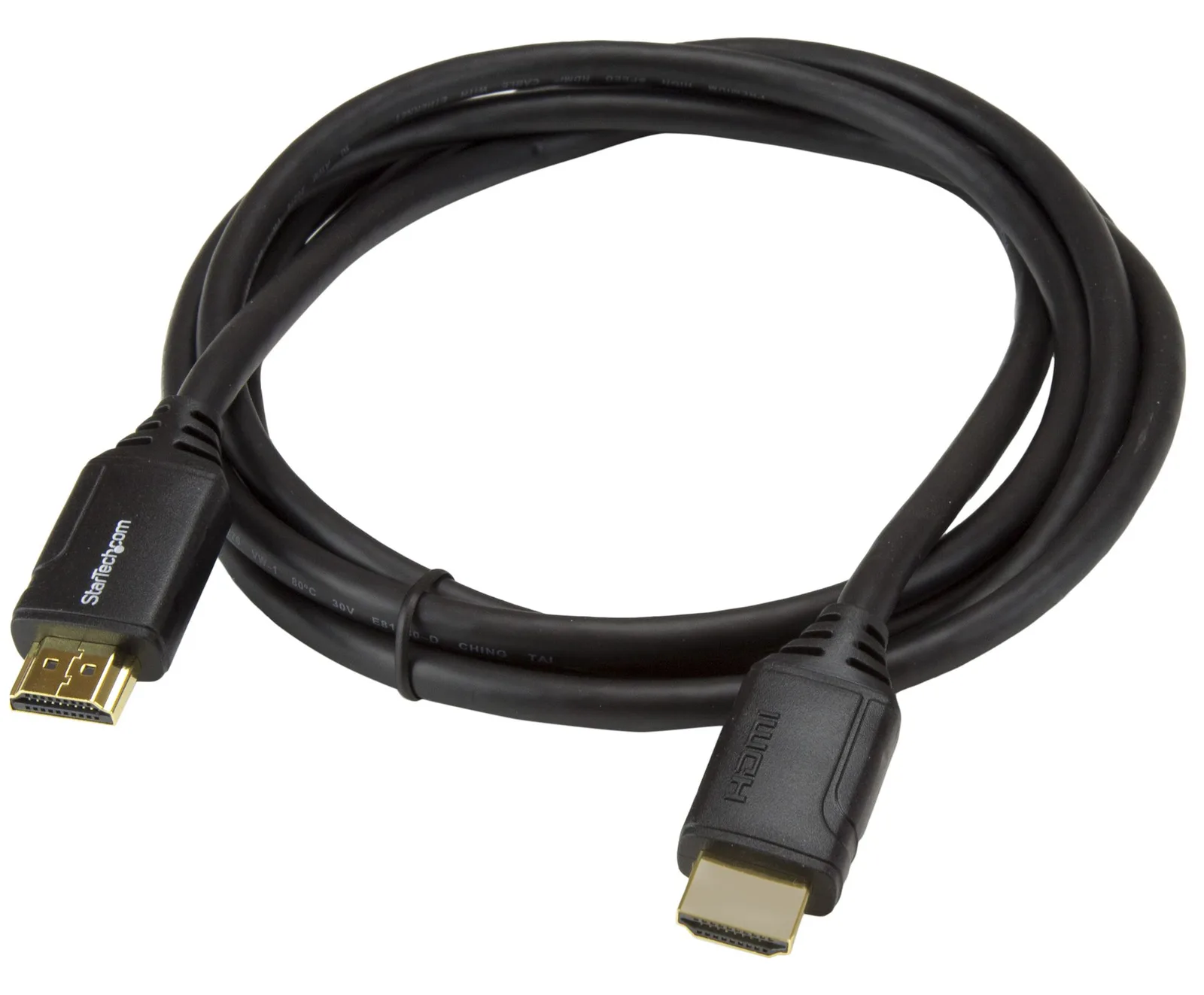 StarTech.com Premium High Speed HDMI Kabel mit Ethernet - 4K 60Hz - HDMI 2.0 - 2m - HDMI mit Ethernetkabel - HDMI (M), Ansicht 2