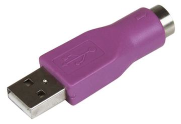 StarTech.com PS/2 Tastatur auf USB Adapter - PS-2 / USB Konverter - Buchse / Stecker - Tastaturadapter - PS/2 (W) von LumaTech
