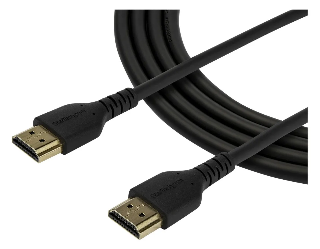 StarTech.com RHDMM1MP HDMI Kabel (2m, HDMI 2.0, 4k 60Hz, premium High Speed HDMI Kabel mit Ethernet, Ansicht 4