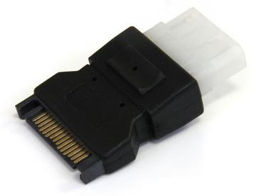 StarTech.com SATA auf 4-pin LP4 Molex Stromadapter - Serial-ATA / LP4 Adapter - Netzteil - SATA-Stromstecker (M) von LumaTech