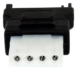 StarTech.com SATA auf 4-pin LP4 Molex Stromadapter - Serial-ATA / LP4 Adapter - Netzteil - SATA-Stromstecker (M), Ansicht 3