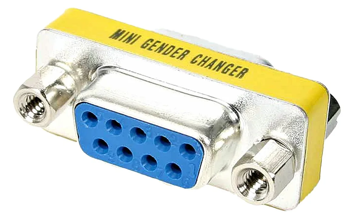 StarTech.com Slimline DB9 serieller Gender Changer - Bu/Bu - Serieller Gender Changer - DB-9 (W), Ansicht 2