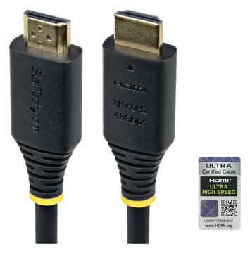 StarTech.com Ultra High Speed - HDMI männlich zu HDMI männlich - 2 m - abgeschirmt - Schwarz - passiv, 8K60Hz von LumaTech