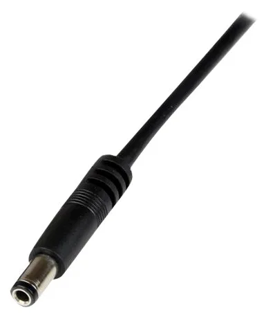StarTech.com USB 2.0 auf Hohlstecker Typ N Kabel - USB A DC 5V 5,5mm Stecker Stromkabel Stecker 1m - Stromkabel, Ansicht 3