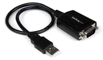 StarTech.com USB 2.0 auf Seriell Adapter - USB zu RS232 / DB9 Schnittstellen Konverter (COM) von LumaTech