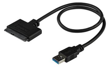 StarTech.com USB 3.0 auf 2,5 (6,4cm) SATA III Adapter Kabel mit UASP - USB 3.0 zu SATA SSD/HDD Konverter / Adapter von LumaTech