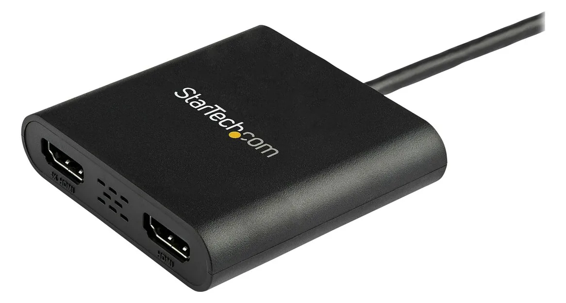 StarTech.com USB 3.0 to Dual HDMI Adapter - 4K 30Hz - External Video & Graphics Card - Dual Monitor Display Adapter, Ansicht 4