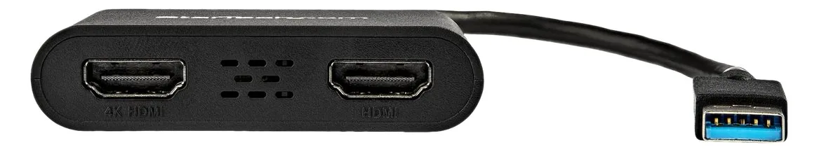 StarTech.com USB 3.0 to Dual HDMI Adapter - 4K 30Hz - External Video & Graphics Card - Dual Monitor Display Adapter, Ansicht 5