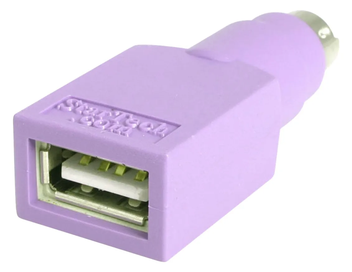 StarTech.com USB auf PS/2 Tastatur Adapter - Keyboard Adapter PS/2 (6 pin Mini-DIN), Ansicht 3