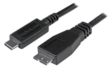 StarTech.com USB C to Micro USB Cable 0.5m - USB 3.1 Type C to Micro USB Type B Cable - Micro USB 3.1 to USB-C von LumaTech