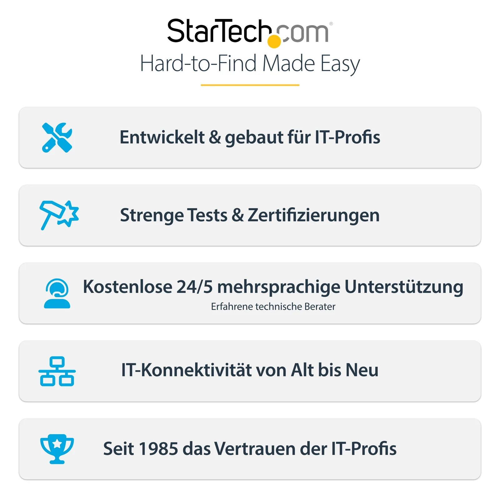 StarTech.com USB-C auf HDMI Adapter - 4K 60Hz Video, HDR10 - USB-C auf HDMI 2.0b Adapter Dongle - USB Typ-C DP Alt, Ansicht 2