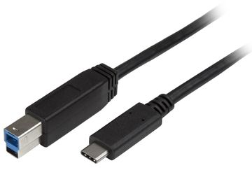 StarTech.com USB-C auf USB-B Kabel - St/St - 2m - USB 3.0 - USB B Kabel - USB C zu USB B Kabel von LumaTech