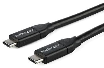 StarTech.com USB-C auf USB-C Kabel mit 5A Power Delivery - St/St - 1m - USB 2.0 - USB-IF zertifiziert von LumaTech