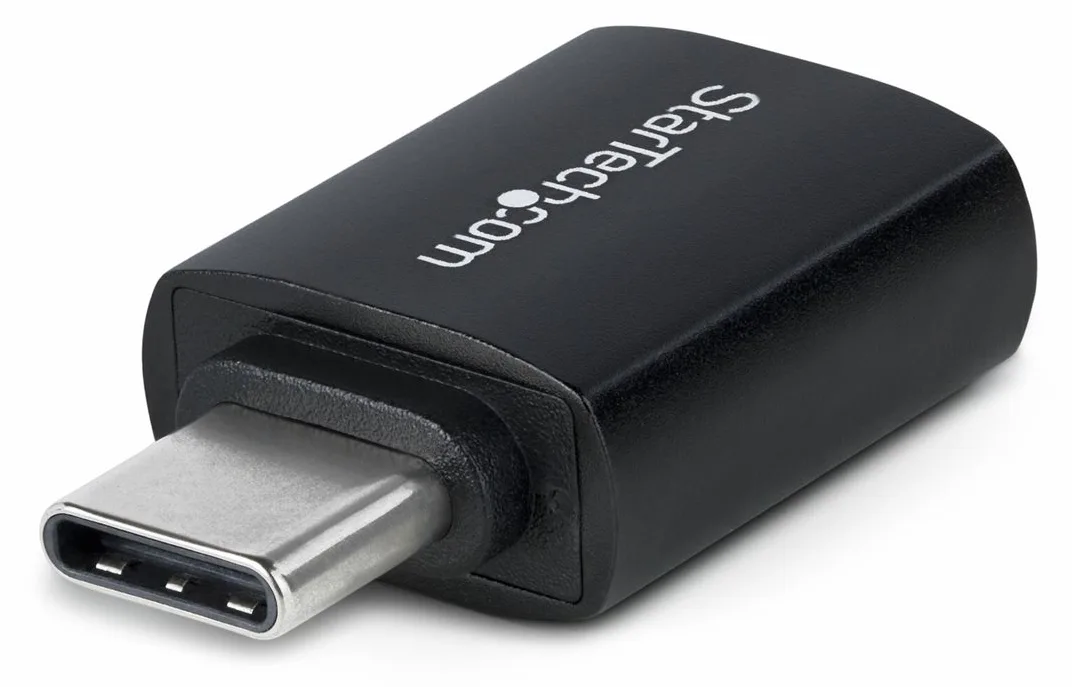 StarTech.com USB-C to USB-A Adapter, USB 5Gbps, Compact USB-C Male to USB-A Female Adapter, Durable Metal Housing, Ansicht 2