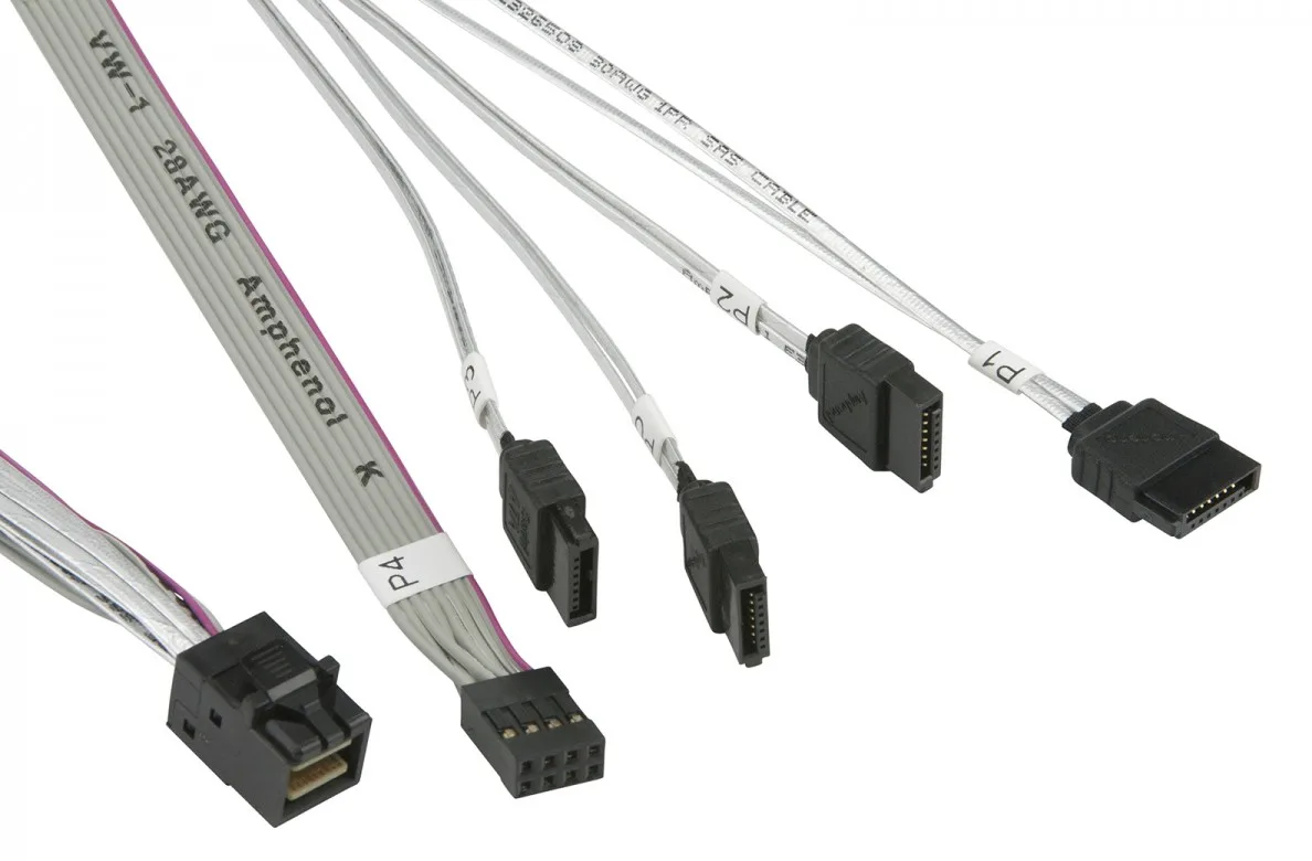 Supermicro SATA- / SAS-Kabel - Mini SAS HD (SFF-8643), Ansicht 3