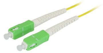 Synergy 21 LWL-1-Faser-Patchk..SC APC -SC 9/125u OS2 G657A2 AD - Single- bzw. Monomode-Faser - 2 m von LumaTech