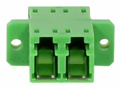 Synergy 21 LWL-Kupplung LC APC -Buchse/LC -Buchse 9/125u Singlemode gruen duplex PVC - Single - Duplex, Ansicht 3