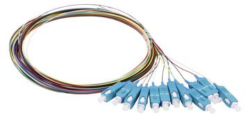 Synergy 21 LWL-Pigtail-SC 9/125u. OS2 12-Pack farbig G657.A2 - Kabel - 2 m von LumaTech