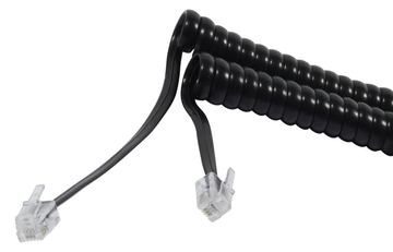 Synergy 21 S215224V2 - 2 m - RJ-10 - RJ-10 - Schwarz - Männlich - Männlich von LumaTech