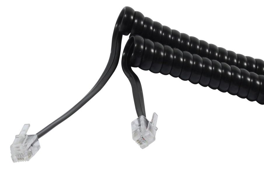 Synergy 21 S215224V2 - 2 m - RJ-10 - RJ-10 - Schwarz - Männlich - Männlich