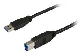 Synergy 21 S215303 - 5 m - USB A - USB B - USB 3.2 Gen 1 (3.1 Gen 1) - Männlich/Männlich - Schwarz von LumaTech