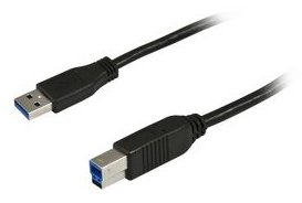 Synergy 21 S215303 - 5 m - USB A - USB B - USB 3.2 Gen 1 (3.1 Gen 1) - Männlich/Männlich - Schwarz von LumaTech