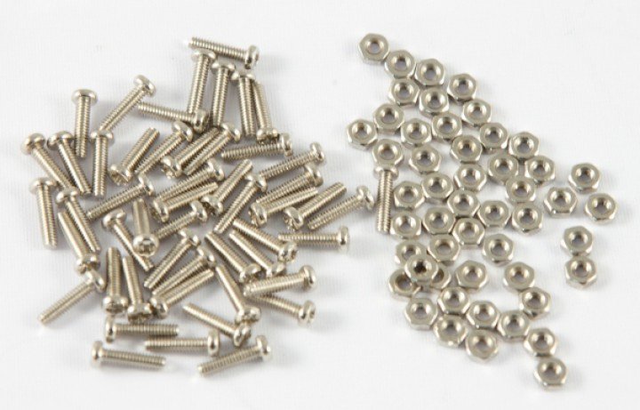 Synergy 21 S216315 - Schraubensatz - M2 - Aluminium - 50 Stück(e)