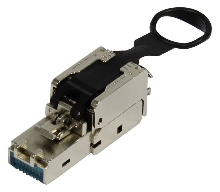 Synergy 21 S216377 - RJ-45 - Edelstahl - Gerade - Zink - Cat6a - 22/26