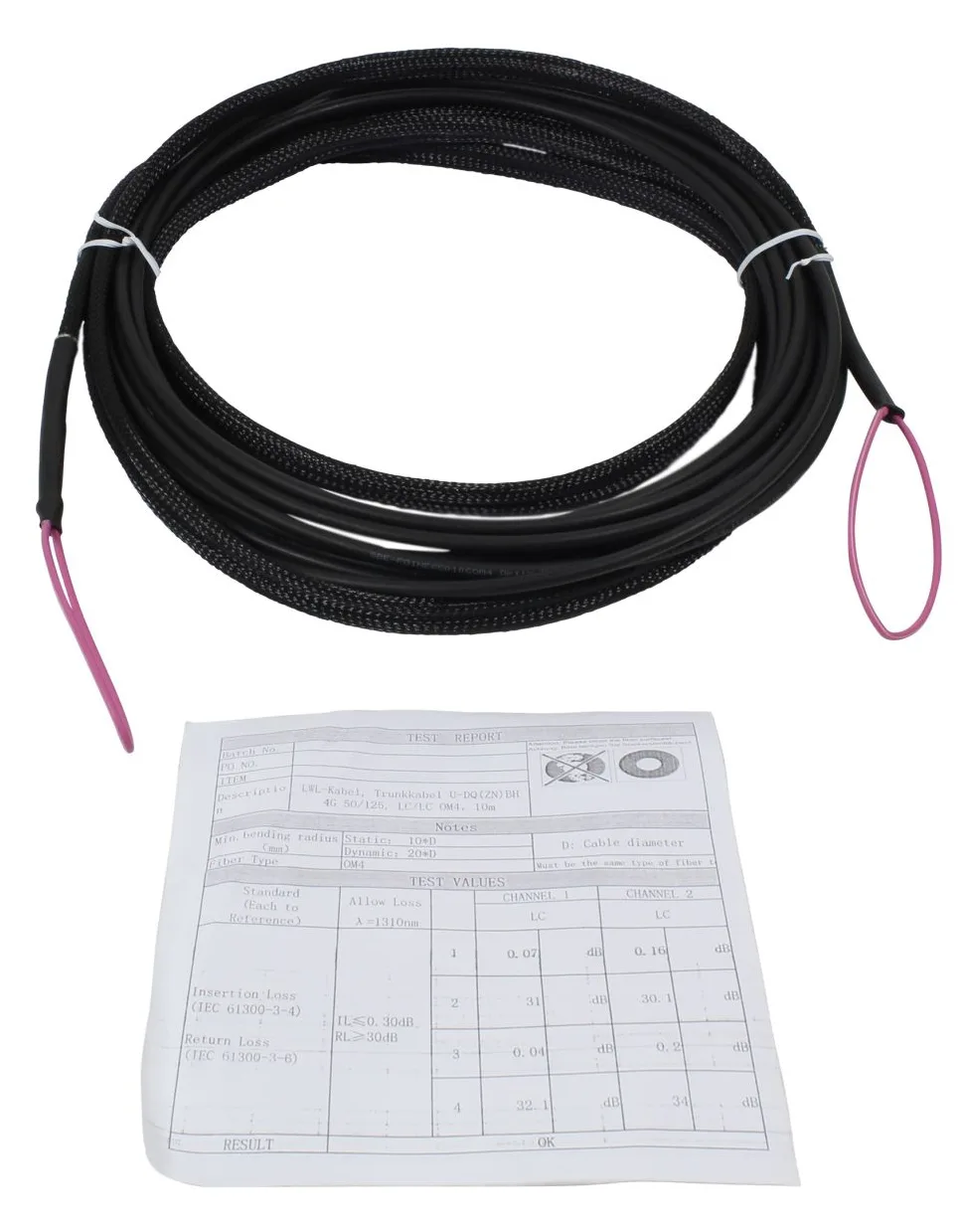 Synergy 21 S217053 - 40 m - U-DQ(ZN) BH - OM4 - 4x LC - 4x LC, Ansicht 2