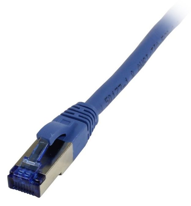 Synergy 21 S217224 - 1 m - Cat6a - S/FTP (S-STP) - RJ-45 - RJ-45 - Blau