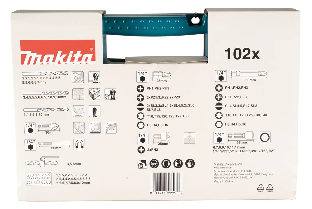 Makita B-68432 Bohrer-Bit-Set, Ansicht 4