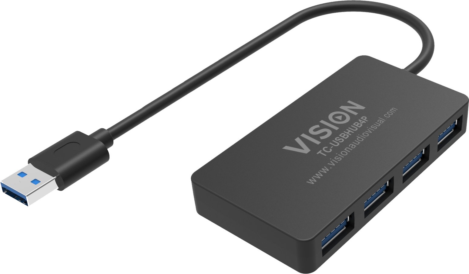 TECH DATA Vision - Hub - 4 x SuperSpeed USB 3.0 - Desktop