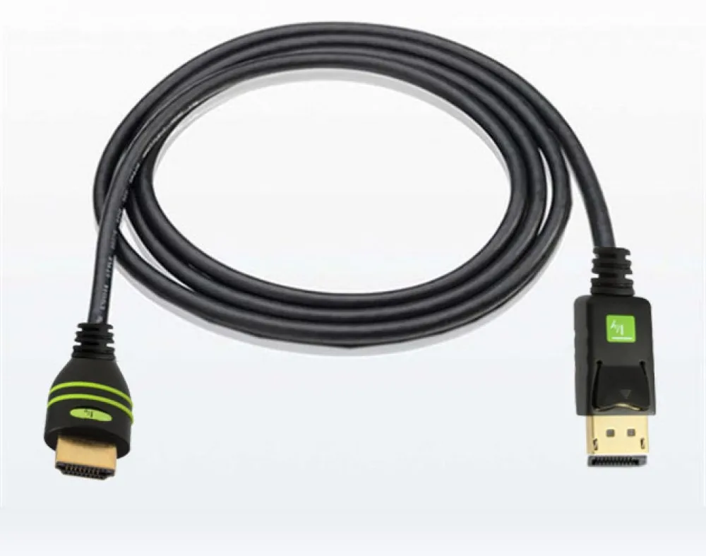 Techly Adapterkabel - DisplayPort männlich zu HDMI männlich, Ansicht 3
