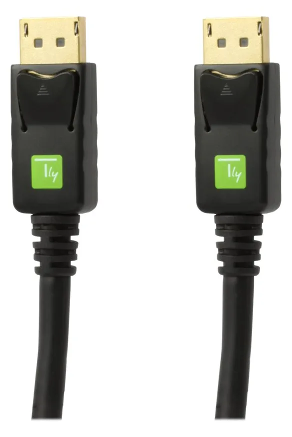 Techly Anzeige- / Audiokabel - DisplayPort (M), Ansicht 3