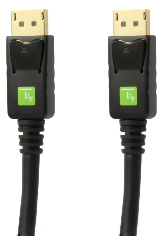 Techly DisplayPort-Kabel - DisplayPort (M), Ansicht 2