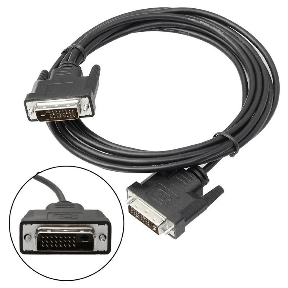 Techly DVI-Kabel - Dual Link - DVI-D (M) bis DVI-D (M), Ansicht 4