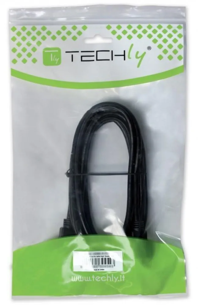 Techly USB-Kabel - USB (M) zu Mini-USB, Typ B (M), Ansicht 2