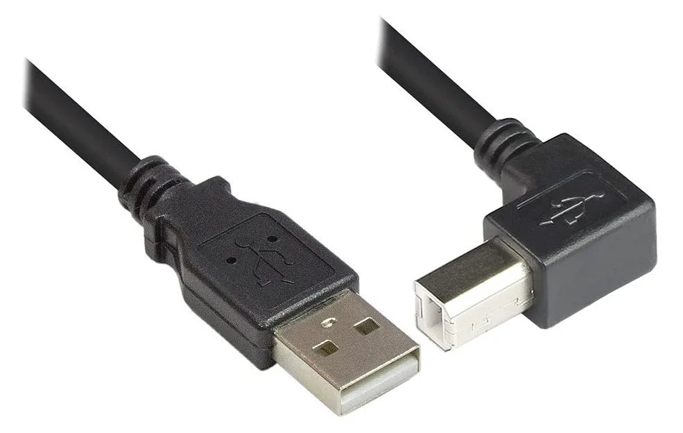 Techly USB-Kabel - USB (M) zu USB Typ B (M), Ansicht 3