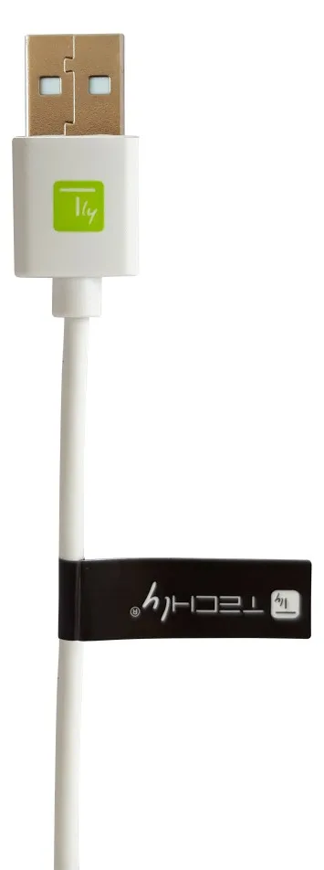 Techly USB-Kabel-2.0-CM/AM-1m weiss - Kabel - Digital/Daten, Ansicht 2