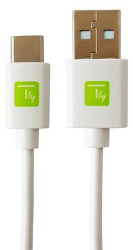 Techly USB-Kabel-2.0-CM/AM-2m-weiss - Kabel - Digital/Daten von LumaTech