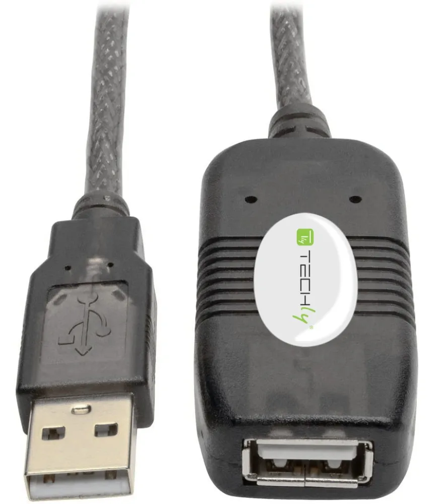 Techly USB-Verlängerungskabel - USB (W) zu USB (M), Ansicht 4