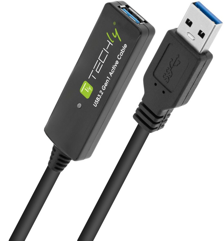 Techly Verlängerungskabel USB3.2 SuperSpeed+ 10m - Digital/Daten - Verlängerungskabel von LumaTech