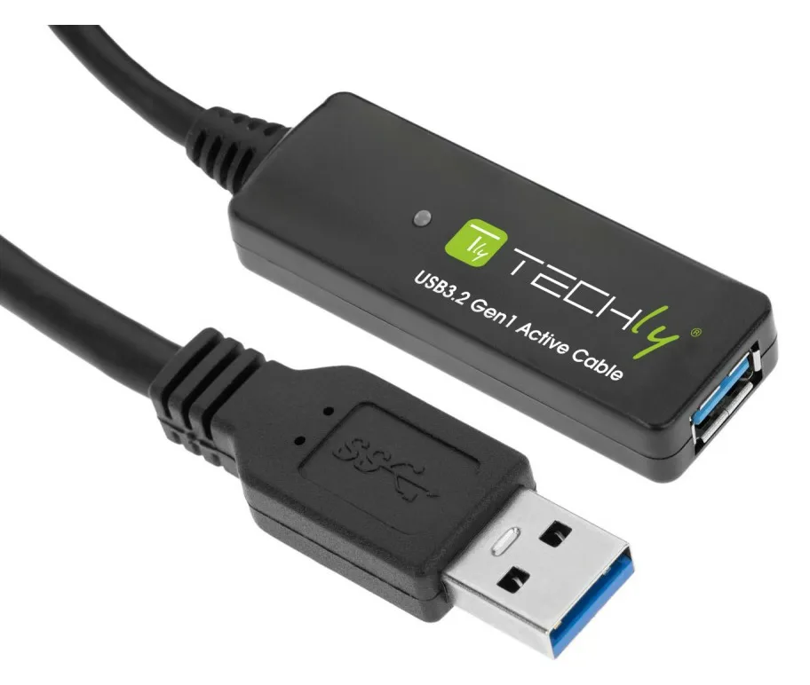 Techly Verlängerungskabel USB3.2 SuperSpeed+ 10m - Digital/Daten - Verlängerungskabel, Ansicht 4