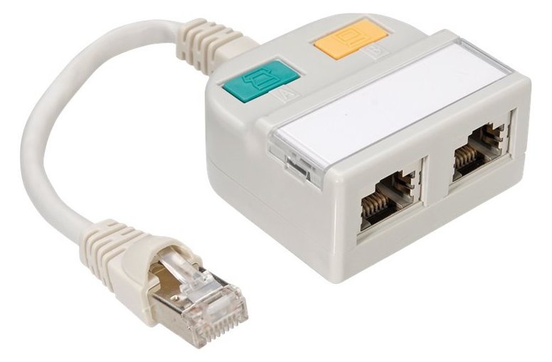 Telegärtner Karl Gärtner Telegärtner - Netzwerk-Splitter - RJ-45 (W)