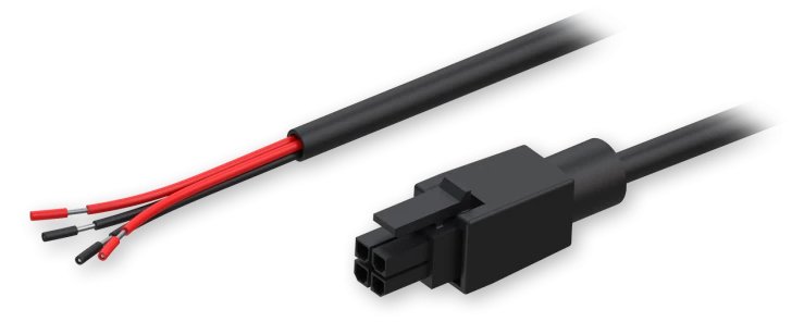 Teltonika Stromkabel - 4-wire zu 4-poliger Steckverbinder (3 mm Rastermaß)